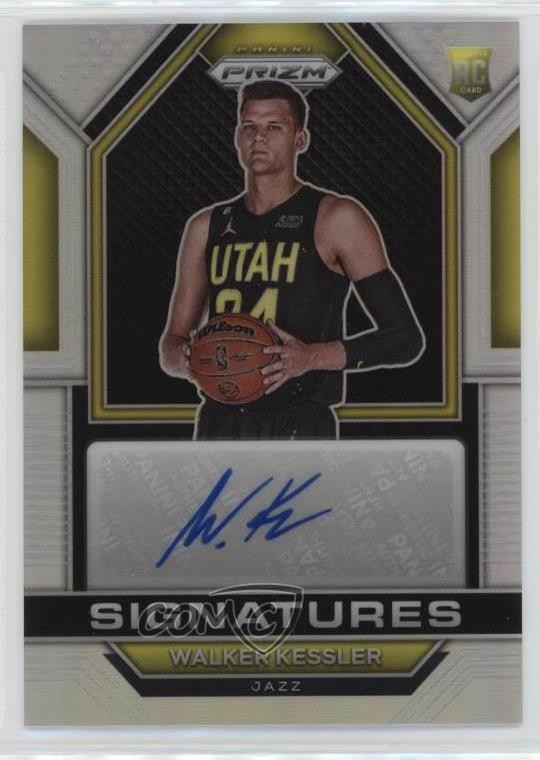 2022 Panini Prizm Rookie Signatures Silver Walker Kessler #RSI-WLK Auto RC 8d9