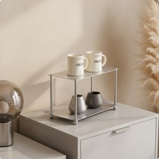 Desktop Storage Shelf spaceSaving Countertop Storage Organizer Versatile