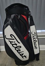 Titleist Midsize Golf Trolley Bag, Team Titleist Logo, 6-Way Divider, Rain Cover