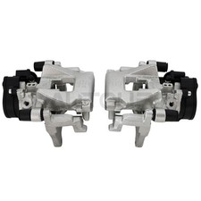 Pair Brake Caliper W Motor Rear Left Right For Jaguar Xf Xe F-pace 2016-2020
