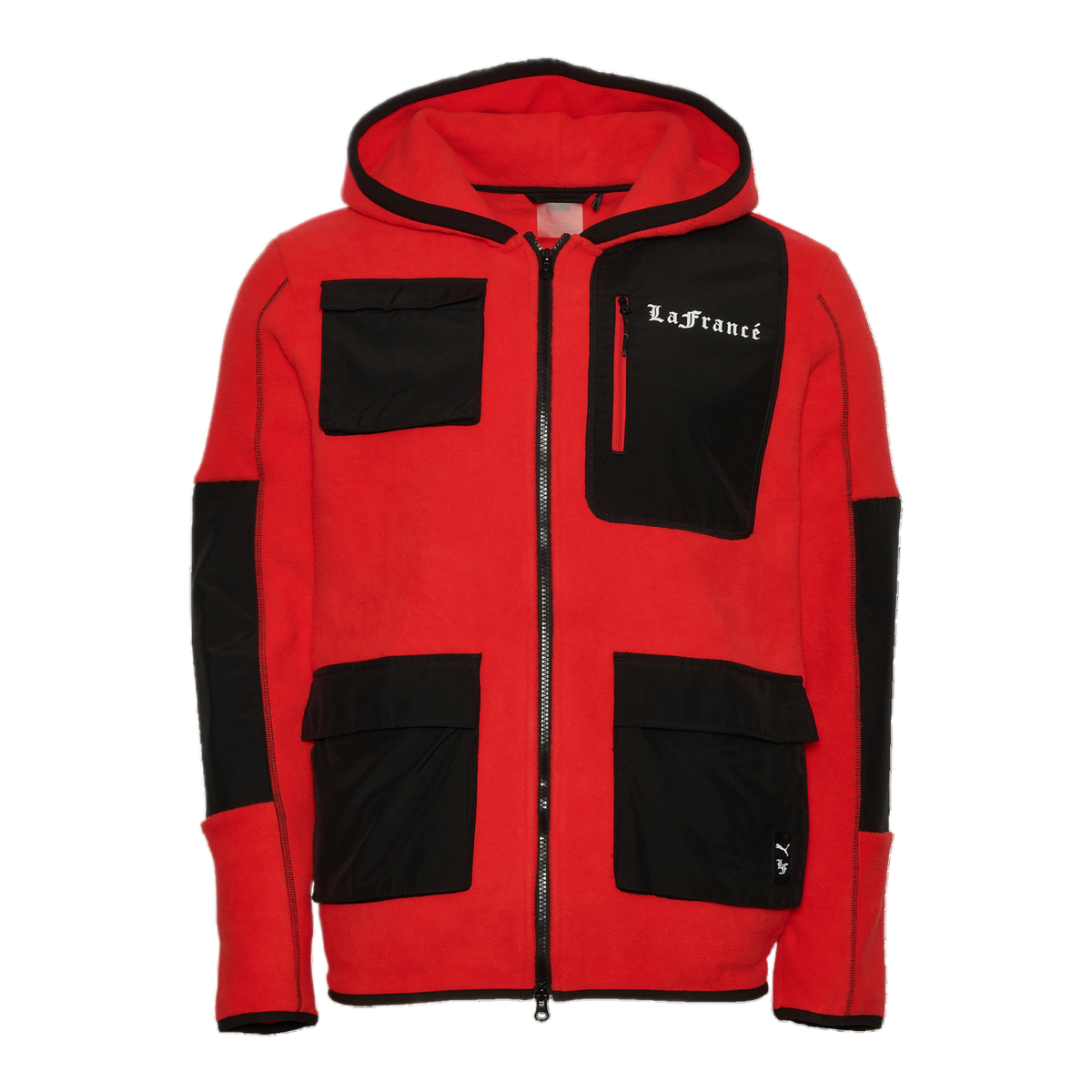 PUMA Hoops X LaFrance Holiday Sherpa - Men's (Black/Red) | eBay