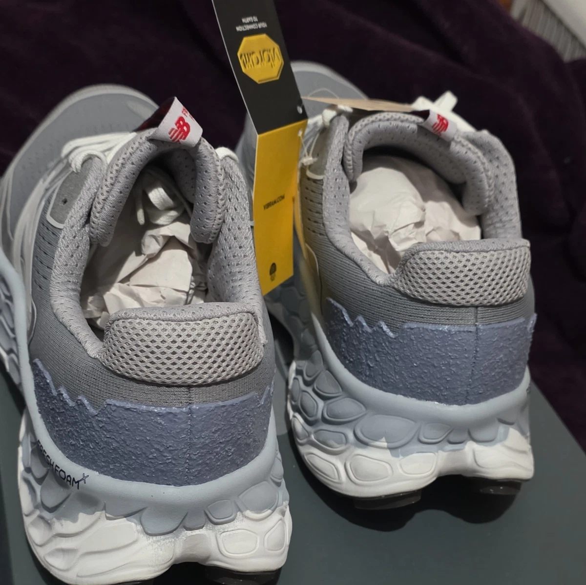 Zapatillas bajas New Balance grises con cordones para hombre Reino Unido 12,5 EE. UU. 13 MPN MTMORNM1