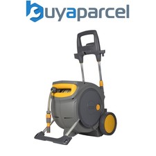 Hozelock 35m Auto Reel Mobile Portable Retractable Hose Cart System Auto Rewind