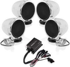 BOSS Audio Systems 3 Inch Motorcycle Full Range Speakers MC470B