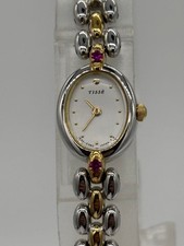 Seiko Tisse Quartz Damen Armbanduhr 1E20-6140 weiß