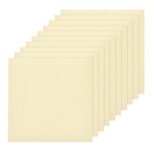 20Pcs Basswood Sheet 3.9 x 3.9 x 0.12 Inch for DIY Craft Projects Laser Cutting