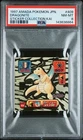 1997 AMADA POKEMON JAPANESE STICKER COLLECTION KAI #409 DRAGONITE PSA 8