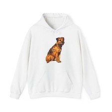 Border Terrier 'Andrew' 50/50 Hoodie
