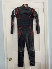 Fortnite Omega Costume Kids 8-10 Halloween Printed Detail Black Red