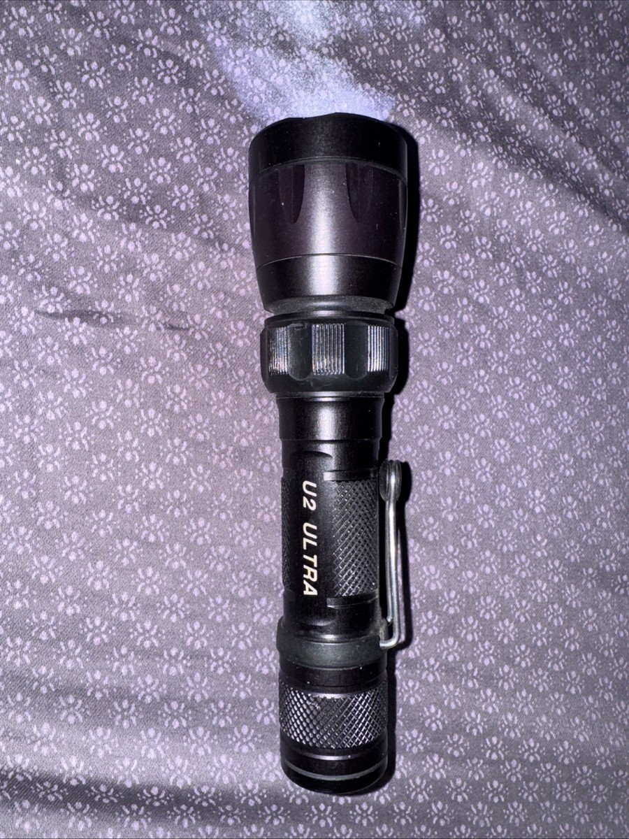 Surefire U2 Ultra LED Flashlight, High-Intensity Variable LED