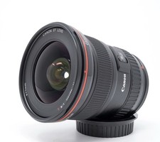 Canon EF 17-40mm f/4.0 L USM Wide Angle Lens with Hood and Caps for DSLR
