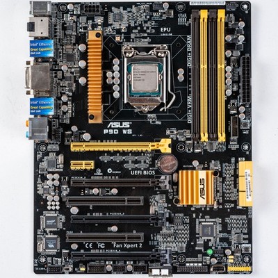 Asus P9D WS LGA1150 ATX Motherboard DDR3 ECC Intel C226 Xeon v3 Dual LAN Server
