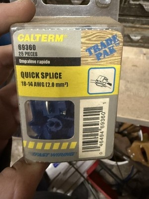 Calterm Quick Splice #69360 18-14AWG