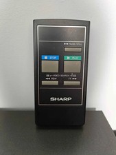SHARP Vintage Remote - Model No. RRMCG0104GESA  Rare OEM VCR