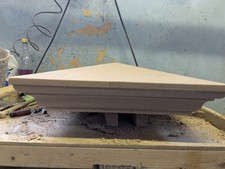 Rectangular Pier Cap / pillar caps / gate post topper /2 brick x  1.5 x  brick.