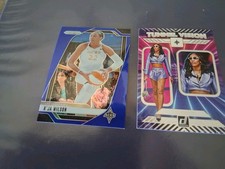 2025 Panini Prizm WNBA A'ja Wilson Blue Prizm #86 Las Vegas Aces /199