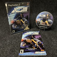 Acclaim XGIII Extreme G Racing PS2 Complete CIB Motorcycle Combat Game