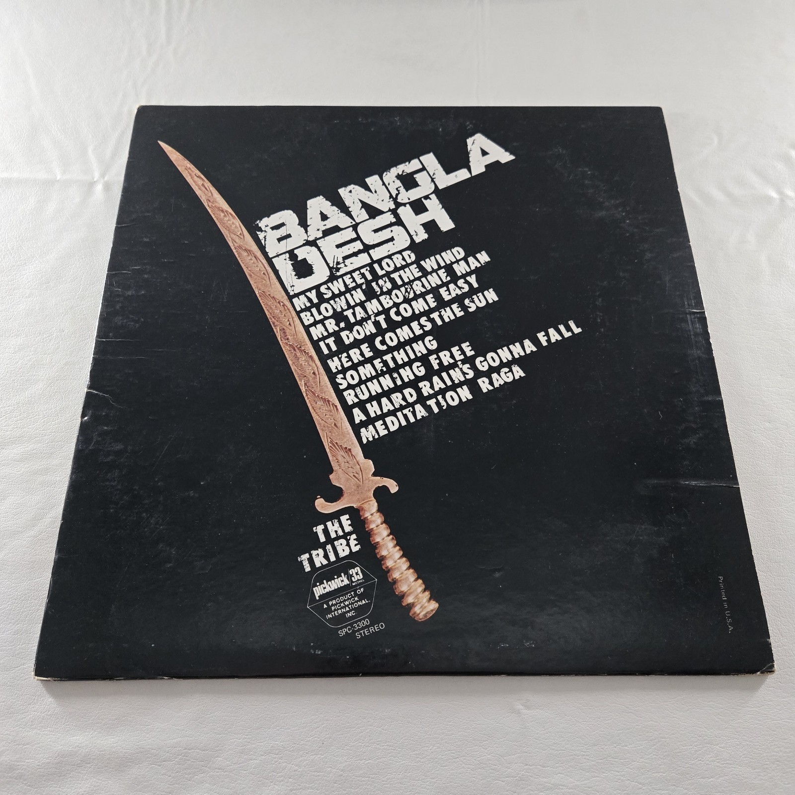 The Tribe - Bangla Desh Vinyl LP Record 1971 Pickwick Reggae VG Tested SPC 3300