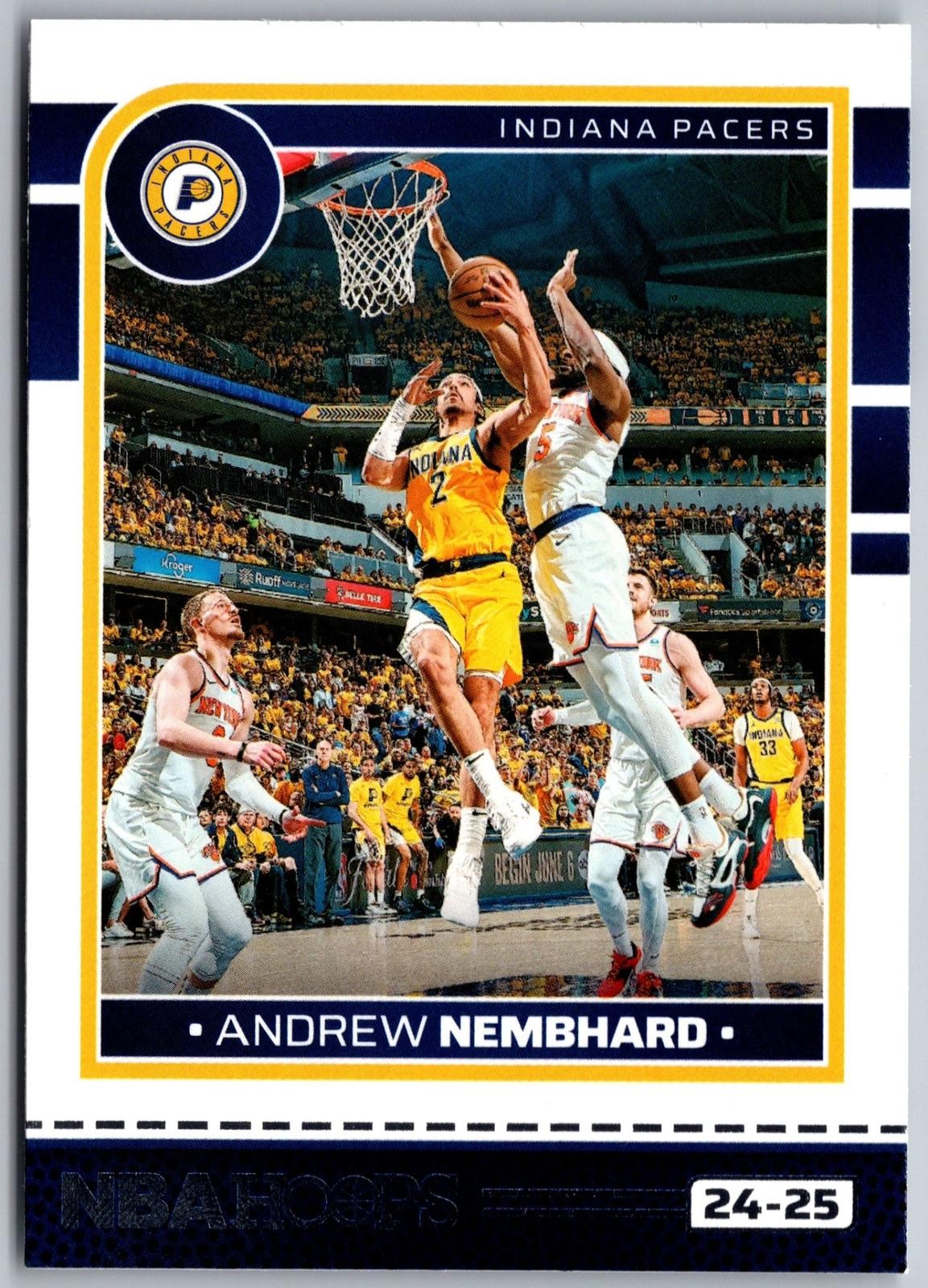 2024-25 Hoops #52 Andrew Nembhard Pacers