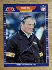 1989 Pro Set #355B Chuck Noll RC CO COR/one of only two