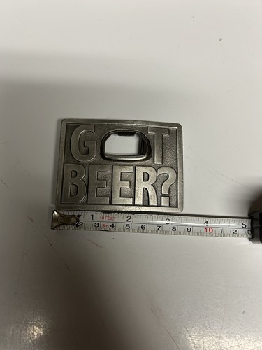 Fibbia cintura birra got apribottiglie vintage bergamotto 1999 made in USA SPEDIZIONE GRATUITA - Foto 4 di 4
