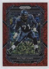 2022 Panini Prizm No Huddle Red Prizm 39/50 Walter Jones #262 HOF 4pn