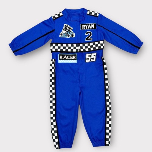 Rennanzug Geburtstagskostüm Kinder Baby Jungen Halloween Kostüm - Bild 3 von 23