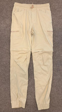Eddie Bauer Pants Boys L 14/16 Nylon Convertible Cargo Hike Camp Outdoor UPF