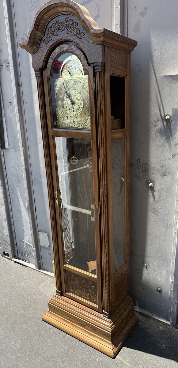 チッチ様 Vintage 1980 Seth Thomas Grandfather Clock Model 4499 . Made In