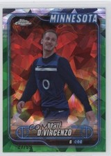 2024-25 Topps Chrome Sapphire Edition Green 27/99 Donte DiVincenzo #20 1i3m