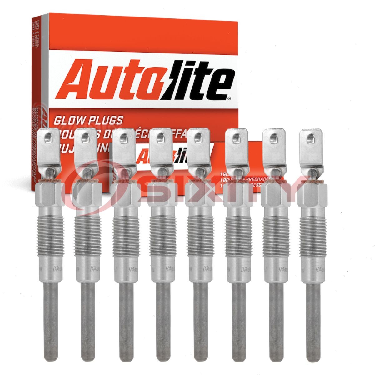 8 pc Autolite Diesel Glow Plugs for 1979-1983 Oldsmobile Custom Cruiser ib