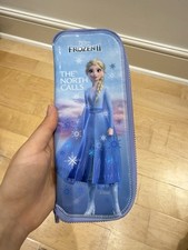 Image of Frozen Elsa & Olaf Blue Pencil Case Back To School