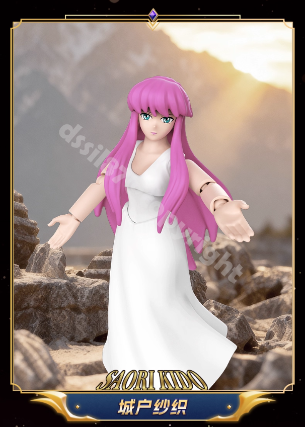 BLOKEES Saint Seiya Galaxy Version 03 Saori Kido Assembly Model