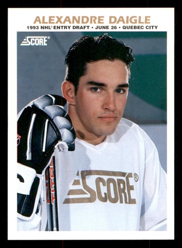 1993-94 Score #NNO A.Daigle Redemption - Picture 2 of 2