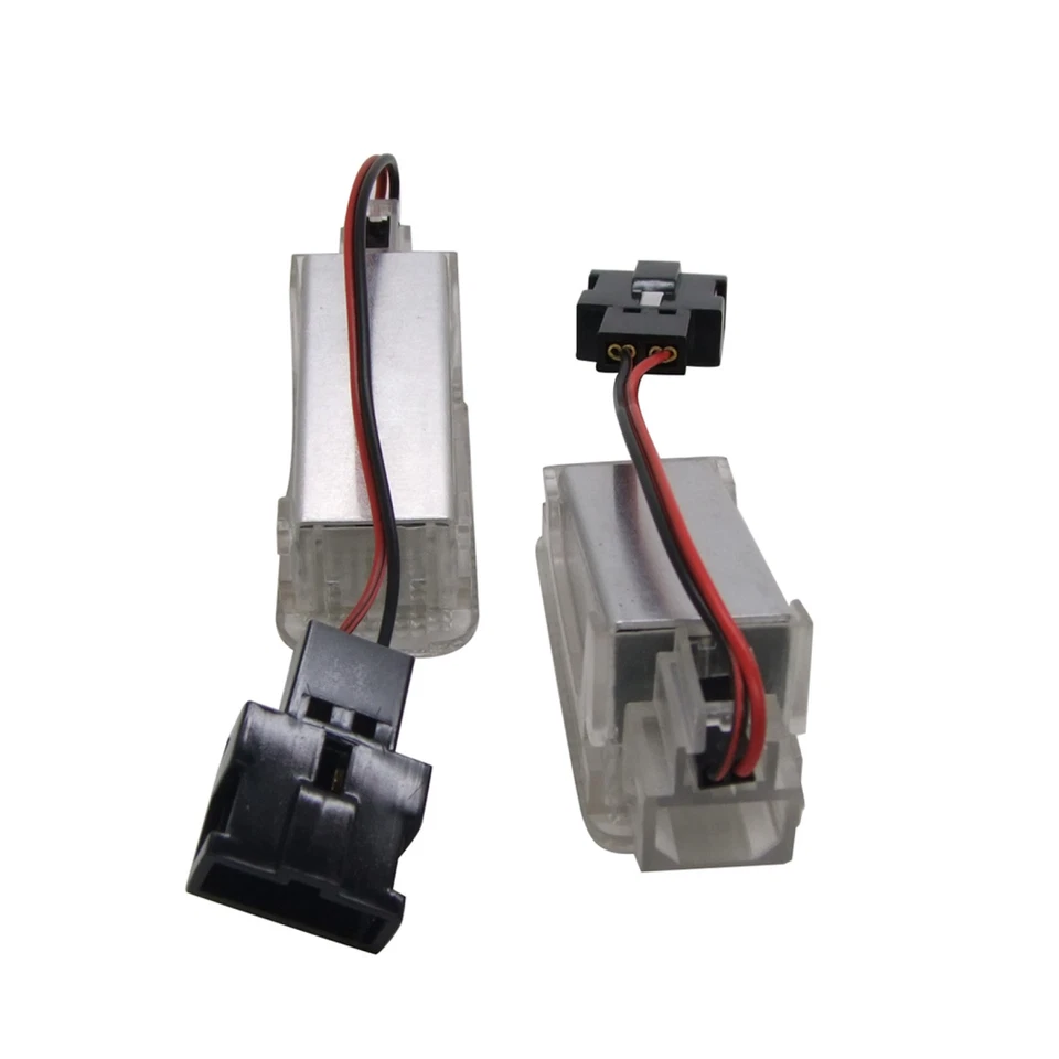 2 PCS 3W 12V 6500K New Car LED Courtesy Door White Light For Audi A3/A4/A6/A7/A8 - Image 4 of 4