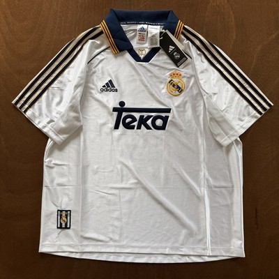Adidas Real Madrid 99/00 Home Jersey Reissue ROBERTO CARLOS #3 SZ