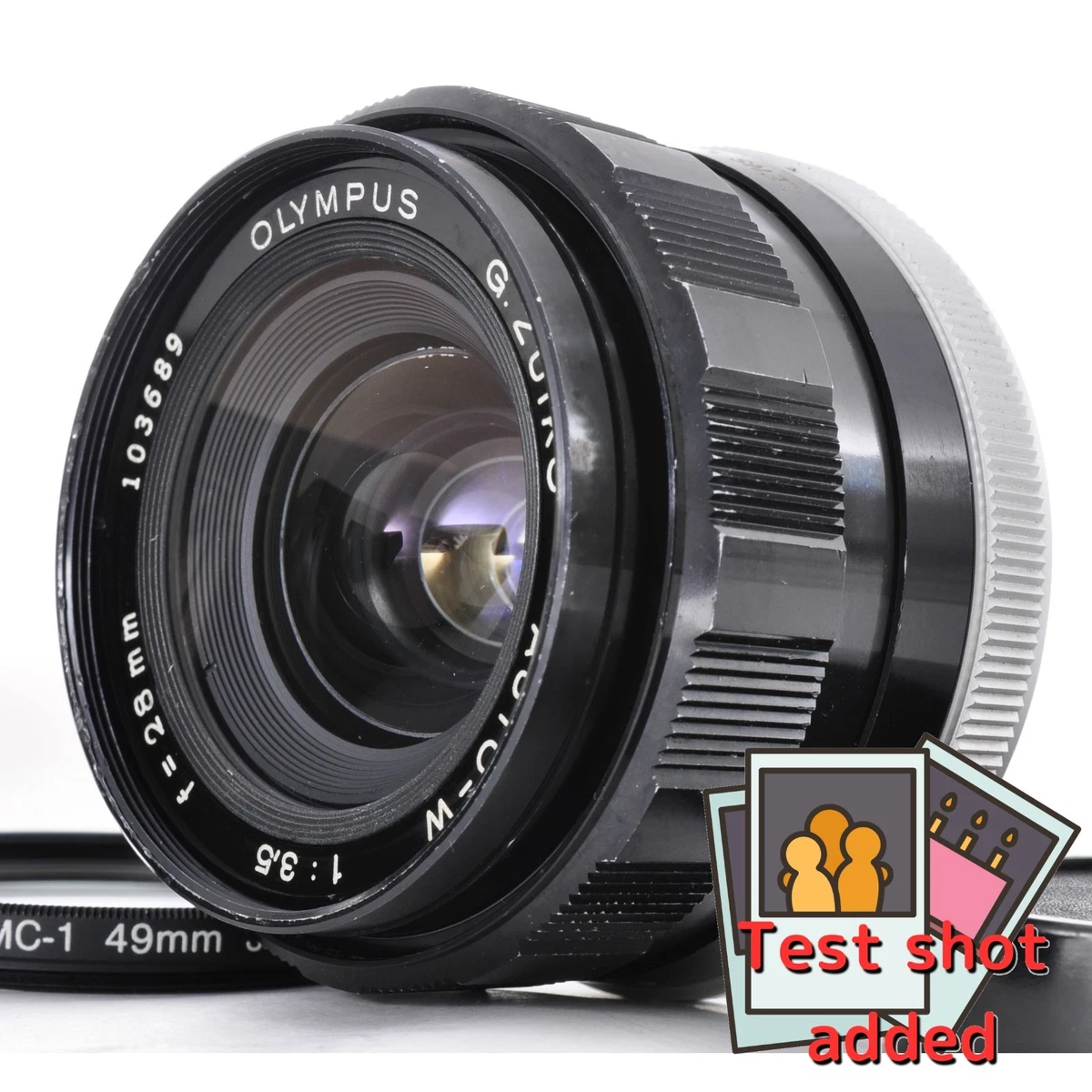 F/3.5 Camera Lenses Olympus Zuiko 28mm Focal for sale | eBay