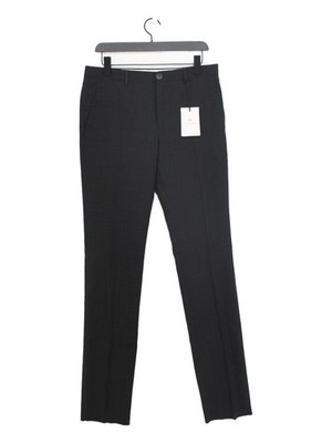 Paul Smith Herren Hose W 32 in Schwarz Wolle Neu Mit Etikett