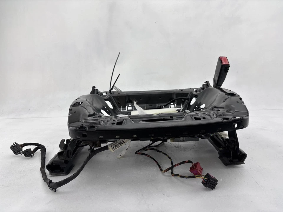 Audi A4 Quattro 2009-2013 asiento delantero derecho marco de pista inferior con motor OEM Foto 2 de 4