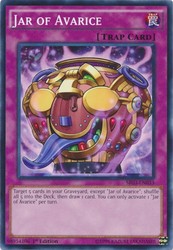 Jar of Avarice SR03-EN033 Common Yu-Gi-Oh 1st Edition Near Mint