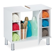 Mobile da bagno sottolavabo mobiletto armadietto salvaspazio lavandino lavabo