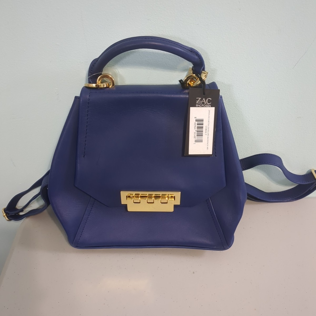 Zac Posen Iconic Back Pack Zac Zac Posen Eartha Iconic Small Backpack Satin And Pearls  main image 4