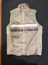 Rapha Women's Lightweight Brevet Gilet Large (fit's Men's M) Beige NEW