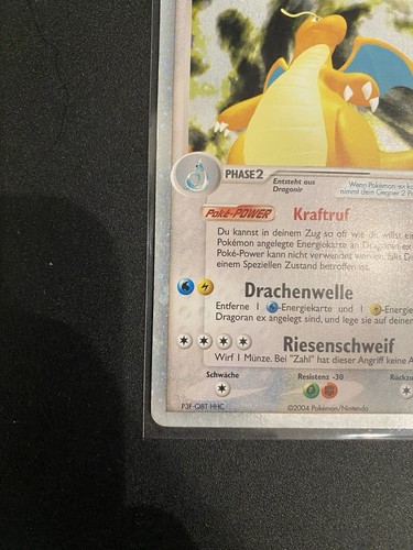 Dragonite EX(German) Dragoran Ex 90/97 HP - Picture 8 of 13