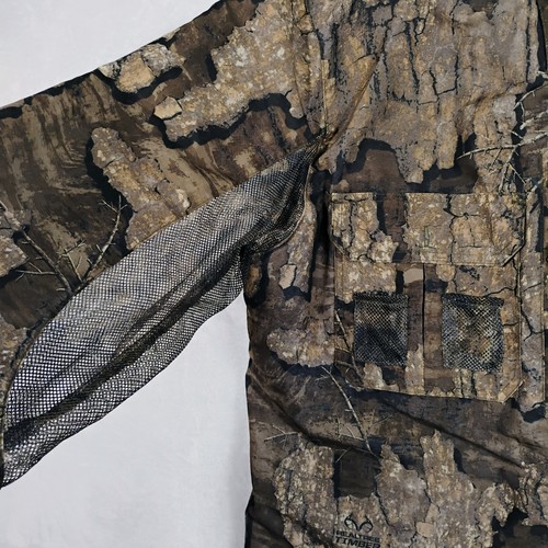 Ol Tom Flyweight da uomo in rete con cuscino dorsale manica lunga - Realtree Timber - taglia L - Foto 4 di 7