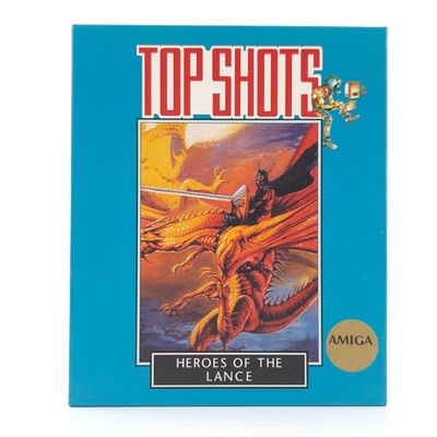 Commodore Amiga: Heroes of the Lance - Top Shots OVP (DISK PAL) 1991 Softgold