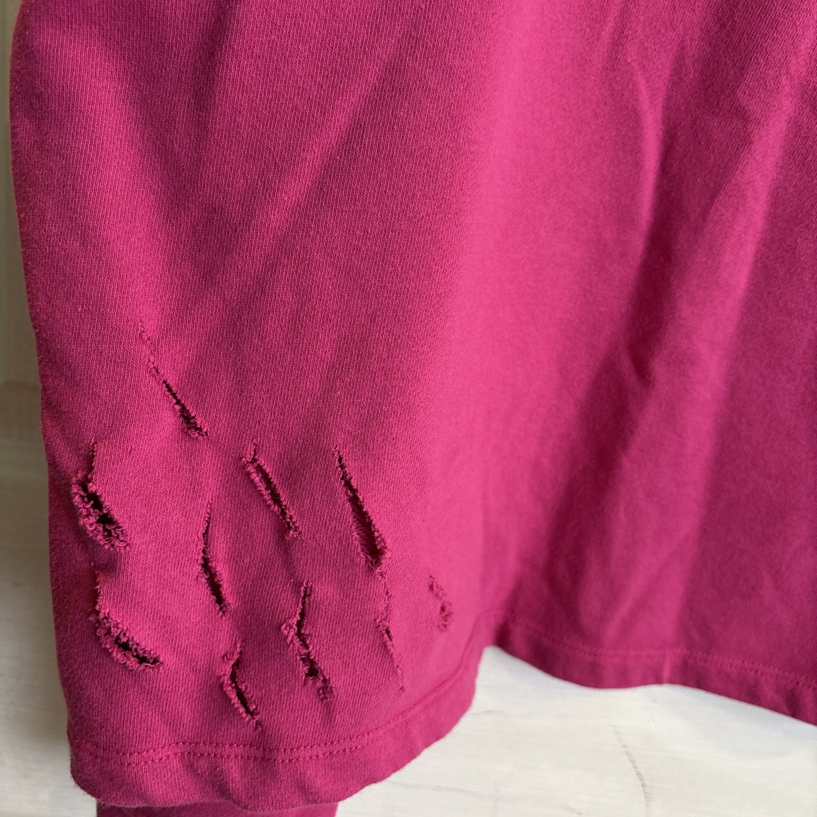 CALVIN KLEIN PERFORMANCE DISTRESSED SWEATSHIRT WO… - image 7