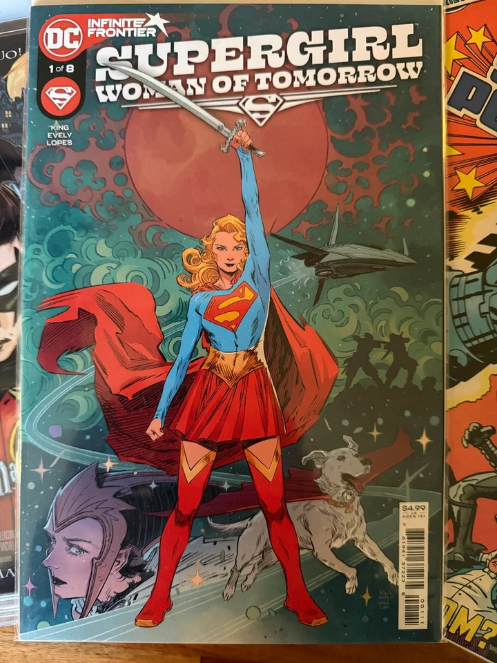 🔑 DC COMICS LOT (13), Supergirl: Woman of Tomorrow + CBCS 9.8 + Kirby DC Comics - Image 2 of 4