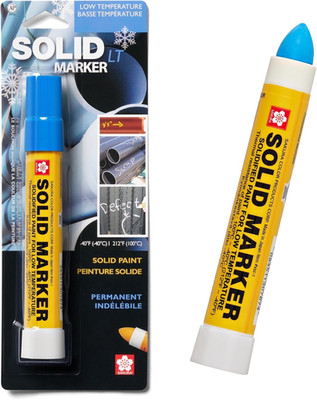Solid Paint Markers with Twist up Tip - Low Temperature Permanent Marker Pens -
