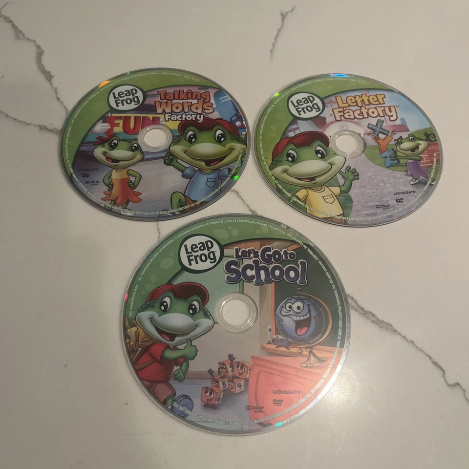 Leap Frog Baby Little Leaps Lot of 5 Backyardigans Winnie the Pooh + BONUSES!!! - Image 2 of 2